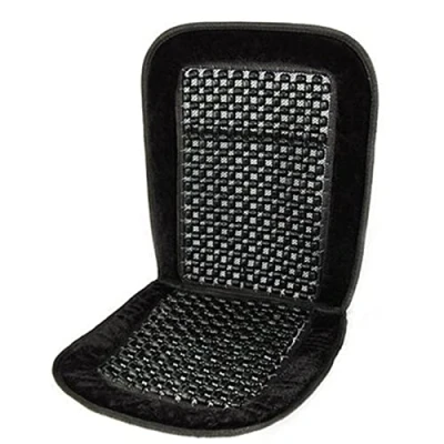 Image of Walgreen Xample® BEADED CAR SEAT COVER MASSAGING RELAX UNIVERSAL TAXI VAN FRONT CHAIR CUSHION NEW