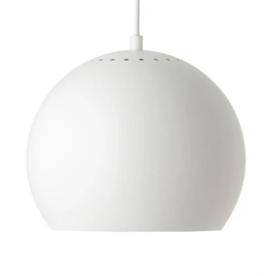 Image of FRANDSEN Ball hanging light, Ø 25 cm, matt white