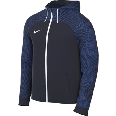 Image of NIKE DR2571 451 M NK DF STRK23 HD TRK JKT K Jacket Men&#039;s OBSIDIAN/OBSIDIAN/ROYAL BLUE/WHITE Size 2XL