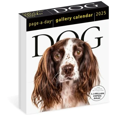 Image of Dog Page A Day® Gallery Calendar 2025: An Elegant Canine Celebration