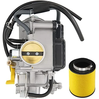 Image of 400EX Carburetor，Compatible with Honda Sportrax TRX400EX 2x4 1999 2008 ATV, TRX400X 2009 2015 TRX 400 Carburetor Replaces 16100 HN1 A43