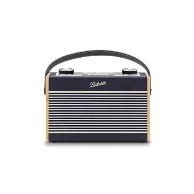 Image of Roberts Revival RAMBLER CLASSIC FM/DAB/DAB+ Digital Radio with Bluetooth Navy Blue