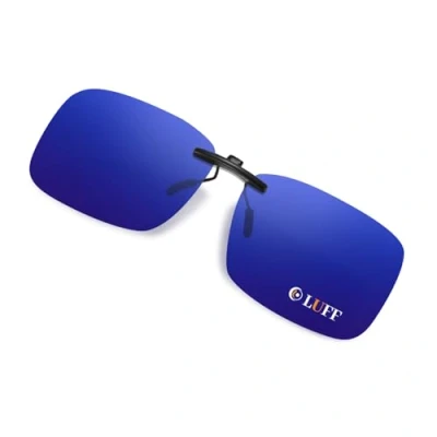 Image of LUFF Polarized Clip on Sunglasses Over Prescription Glasses for Men Women Driving/Fishing Anti Glare100% UV400 Protection