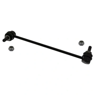 Image of 54668CA000, 54668CA00E Anti roll bar link FEBI BILSTEIN 42599 Front Axle Left 320mm M12 x 1,25 with nuts Steel black NISSAN: Murano I