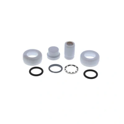 Image of Aqualisa Body Outlet Assembly kit inc. Blanking Plug 22mm White