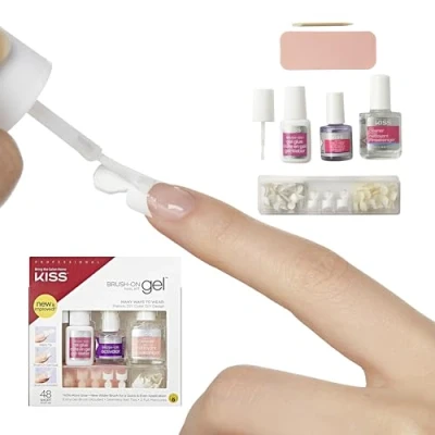 Image of KISS Brush On Gel Nail Kit