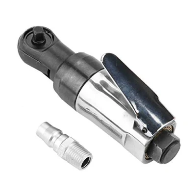 Image of DEWIN 3/8 inch Air Ratchet,1/4 Drive Ratchet Impact Wrench, Square Straight Shank Pneumatic Wrench Professional Tool