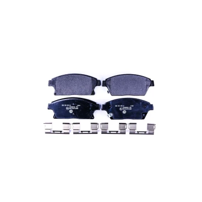 Image of 1605135, 1605178, 1605263, 542115, 95516193 Brake pad set HELLA 8DB 355 015 241 with acoustic wear warning accessories VAUXHALL: Astra Mk6
