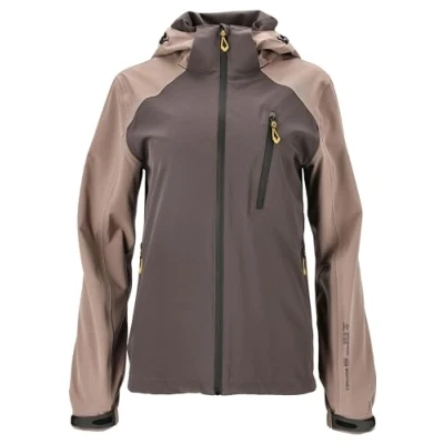 Image of WEATHER REPORT Women&#039;s Camelia rain Jacket, Shale Mud, 48 (EU)
