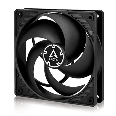 Image of ARCTIC P12 PC Fan, 120mm Case Pressure optimised, quiet motor, Computer, Fan Speed: 1800 rpm Black