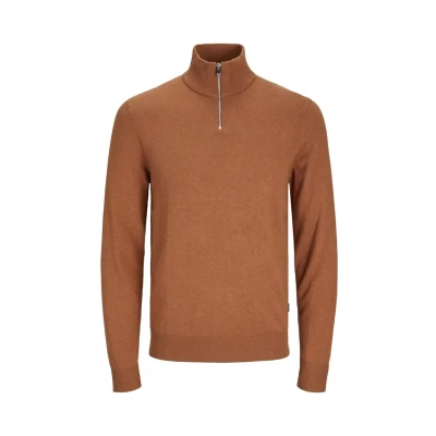 Image of Jack &amp; Jones Jjeemil Jumper, Men&#039;s, Size: Medium, Mocha bisque