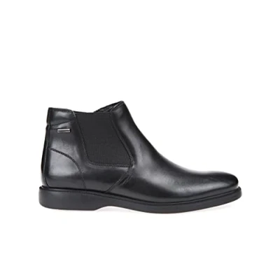 Image of Geox Mens U Brayden 2fit Abx Ankle Boots, Black, 11 UK