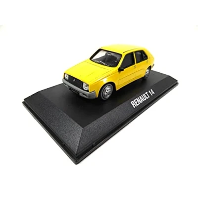 Image of OPO 10 Car 1:43 compatible with Renault R14 yellow 1976 (REN31)