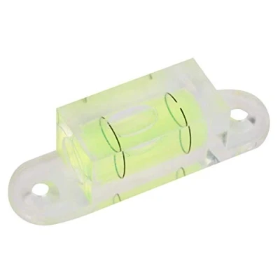 Image of ABS Spirit Level Bubble with Mounting Holes Small for Measurement of Balance