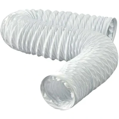 Image of 1m PVC Round Flexible Ducting Pipe Hose 100mm Air Duct 4 Inch