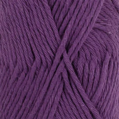 Image of Paris Garnstudio DROPS Knitting Aran 100% Cotton Yarn (08 Dark Purple) Multiple colours available