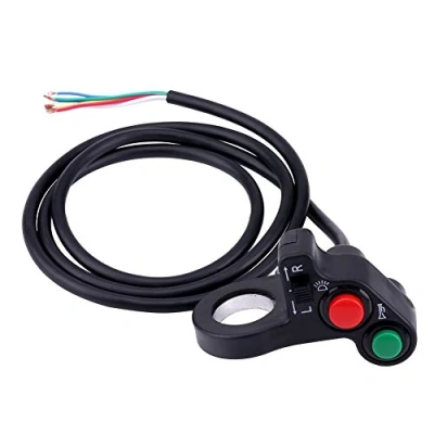 Image of 7/8inch 22mm Motorcycle Handlebar switch Waterproof Headlight Turn Signal Light Horn On/Off Push Button car commodo