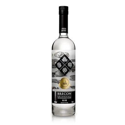 Image of Brecon Botanicals Gin, 43 percent ABV, 70 cl. Award Winning Welsh Gin. Small Batch