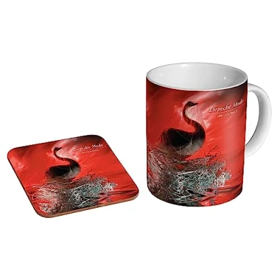 Image of glades Depeche Mode Speak and Spell Ceramic Coffee Mug + Coaster Gift Set