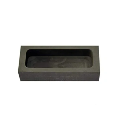 Image of LLF Gold Silver Graphite Ingot Mold Mould Crucible for Melting Casting Refining (1250g)