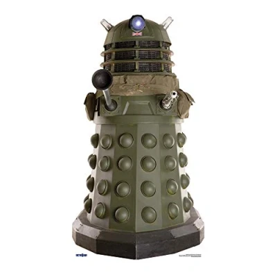 Image of Star Cutouts Cut Out of Wartime Dalek Ironside