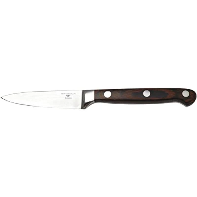 Image of Rockingham Forge 67 Layered Damascus Steel 3.5 Paring Knife with Riveted Pakkawood Handles and Full Tang Construction