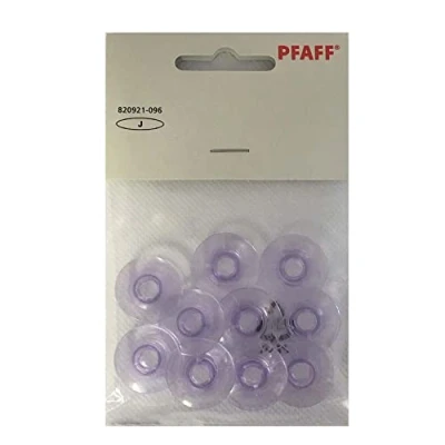 Image of PFAFF 10 Bobbins for and Viking Type J Sewing Machines Ref 820921 096