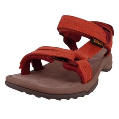 Image of Teva Women&#039;s W Terra Fi Lite Suede Sport Sandal, Languostino, 4 UK
