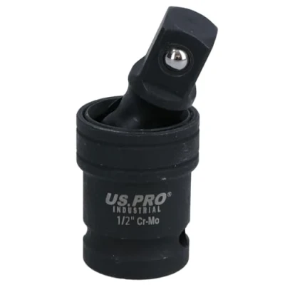 Image of 1/2&quot; Drive Impacted Impact Universal Joint UJ Wobble Angle Extension U S Pro