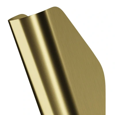 Image of Maytoni Notta Modern Flush Wall Uplighter Brass G9