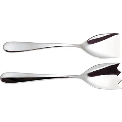 Image of Alessi Salad Cutlery Nuovo Milano 5180/14 by Ettore Sottsass