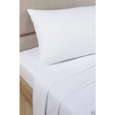 Image of Pair of 300 Thread Count Egyptian Cotton House Wife Pillowcases, White, by Viceroybedding