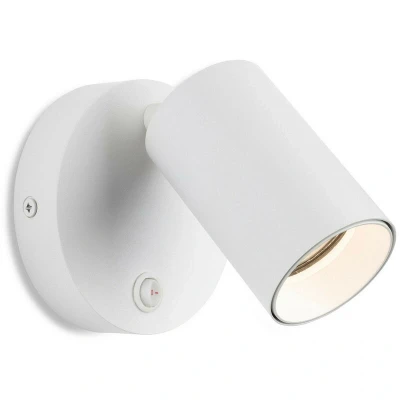 Image of Firstlight Max Wall Single Spotlight Switched White