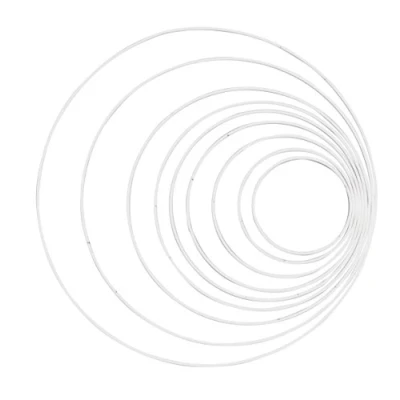 Image of GLOREX Metal Ring 20 cm White