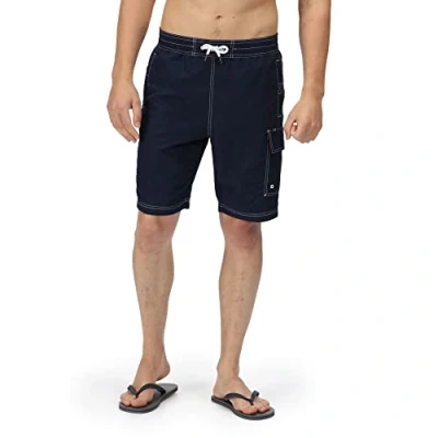 Image of Regatta Hotham Iv Bdshorts Swim Diaper, Navy Blue, XXL