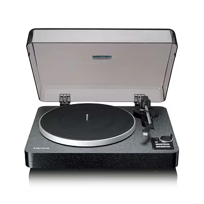 Image of LENCO LBTA 165 Belt Drive Bluetooth Turntable Black, Black