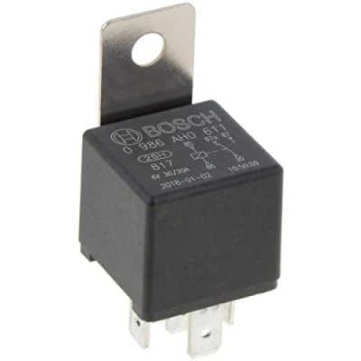 Image of 82003697 Relay BOSCH 0 986 AH0 611 6V 30A 5 pin connector