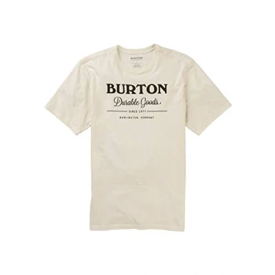 Image of Burton Unisex Durable Goods T shirt, Stout White, XXS UK