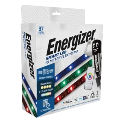Image of Energizer Smart S18468 10M Flexi Strip Light UK 3 PIN Plug