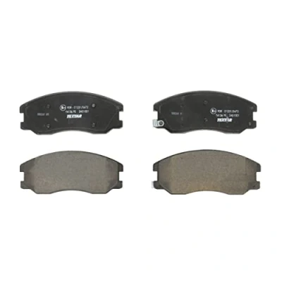 Image of 19149903, 19168899, 19176876, 22850989, 42784760 Brake pad set TEXTAR 2451001 with acoustic wear warning VAUXHALL: Antara, CHEVROLET: Captiva