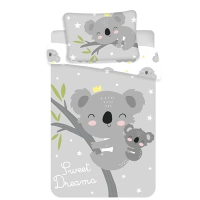 Image of APTEX Baby Bed Linen with Koala 100 x 135 cm 100% Cotton