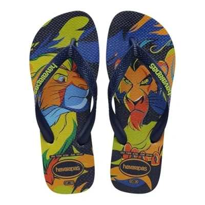 Image of Havaianas Unisex Top Disney Classic, Navy Blue, 3/4