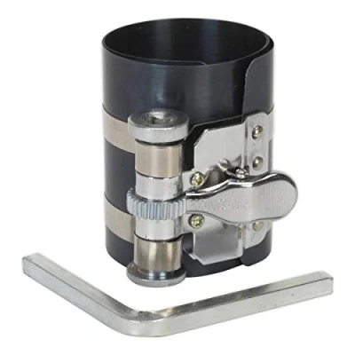 Image of Sealey Piston Ring Compressor 75mm Ø60 175mm