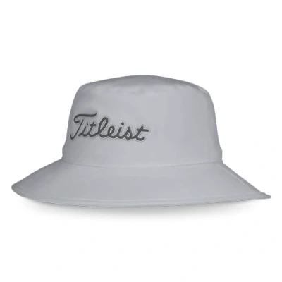 Image of Titleist Mens Players Stadry Bucket Hat, Grey/Charcoal