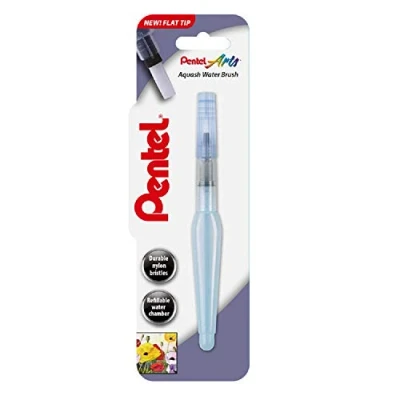 Image of Aquash XFRH MHBR Pentel Arts Water Brush Flat Tip (Each)