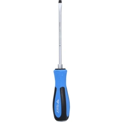 Image of BRILLIANT TOOLS BT031021 Screwdriver Slotted with Impact Cap 5.5 x 125 mm [Powered by KS Tools]