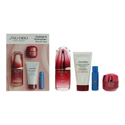 Image of Shiseido Ultimune Hydrates &amp; Strenghten Serum set x 4