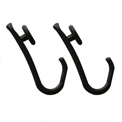 Image of Sealskin Shower Curtain Hook, Acrylonitrile Butadiene Styrene, Black, 12 Item