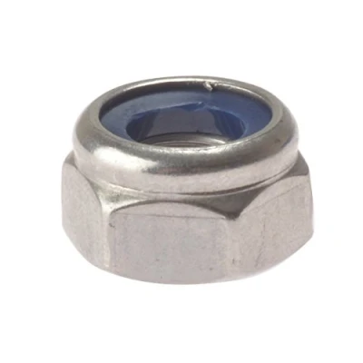 Image of ForgeFix Hexagonal Nylon Locking Nuts M20 Zinc Plated Bag 10