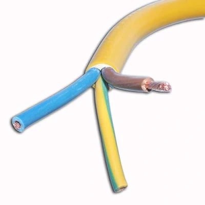 Image of Yellow Arctic Grade Mains Cable 3 x 2.5mm. 25m
